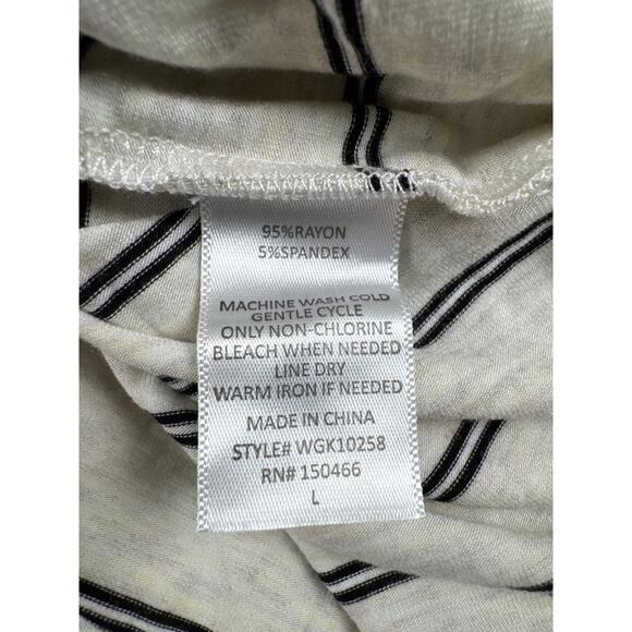 Market & Spruce Merrit One Pocket Knit Tank Off-White Large - Picture 6 of 6